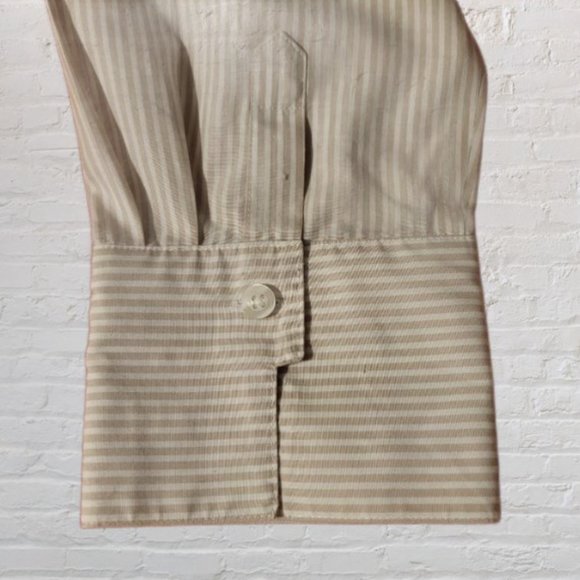 Chico's pinstriped shirt, size 0 - Picture 5 of 8